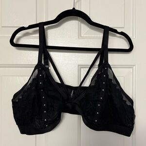 EUC Torrid Size 4 Black Lace Bralette